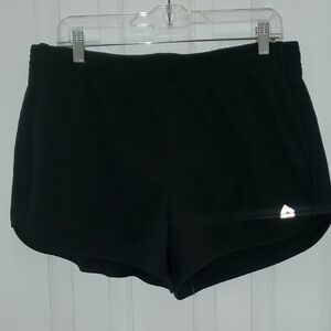 Reebok Black Athletic Shorts Lightweight Mid-Thigh